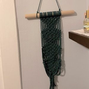 Homemade Macrame Wall Hanging